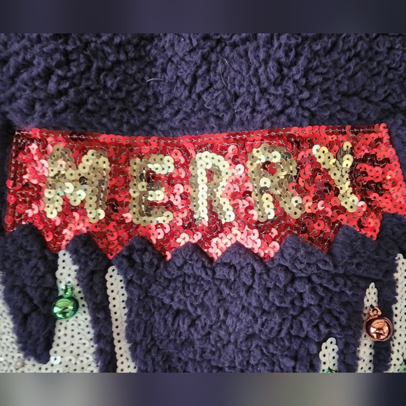 Sherpa Ugly Christmas Sweatshirt - Picture 2 of 3